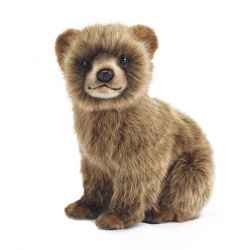 Hansa Bear Cub Brown 24cm Plush Soft Toy